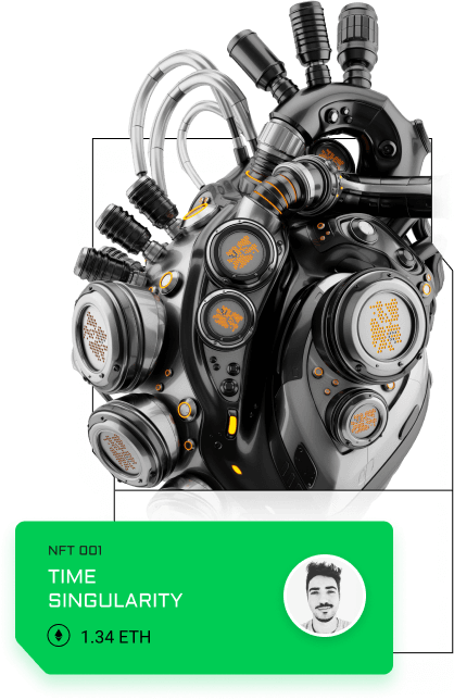 NFT 001 Time Singularity 1.34 ETH